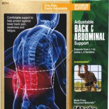 Mueller Sports Medicine Green Adjustable Back & Abdominal Support