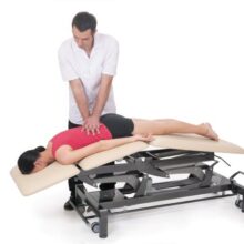 Montane Atlas 3 Section Treatment Table - Beige - In Use