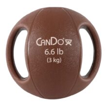 CanDo® Molded Dual Handle Medicine Ball