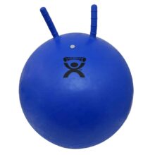 Cando Inflatable Exercise Jump Ball - Blue