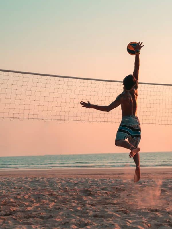 beach volleyball ankle brace