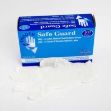 TG Medical Safe Guard Latex Medical Examination Gloves