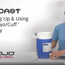 Cryo Cuff Gravity Cooler Video - Screengrab