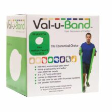 Val-u-Band® - Low Powder Exercise Band- 50 yard - lime-medium