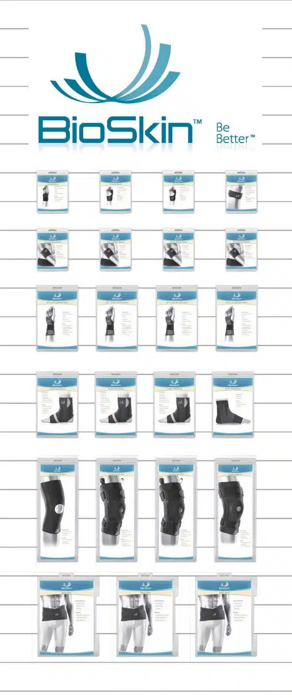 Hinged Knee Skin  BioSkin® · Dunbar Medical