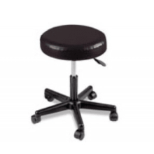 Pneumatic therapy stool in black