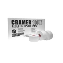 Cramer 750 athletic tape-10 rolls-1.5" X 15 yards-White-100% Coton ZincOxideTape 