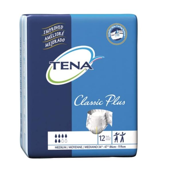 TENA Classic Plus Incontinence Briefs