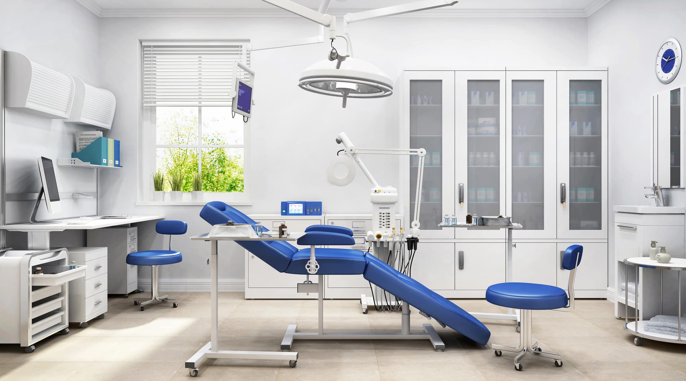 Clinic Furniture, including treatment tables, stools and more.