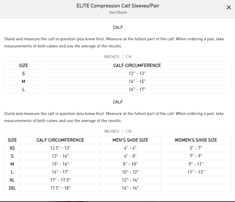 McDavid Compression Calf Sleeves (Pair) – Ernie's Sports Experts