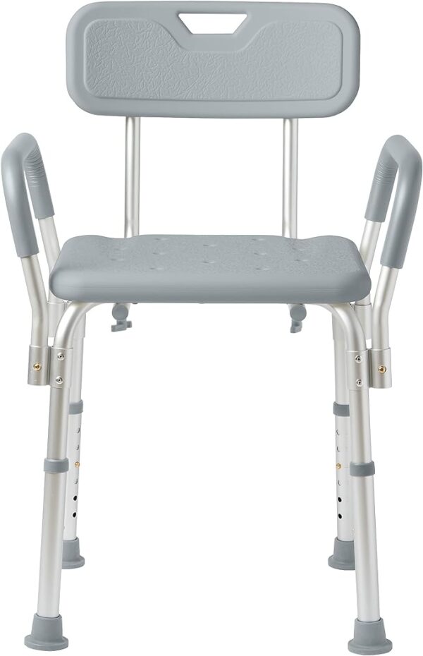 Medline Shower Chair - Grey with Arms